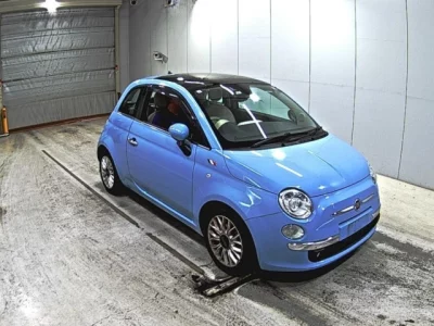 Fiat 500  с аукциона в Японии