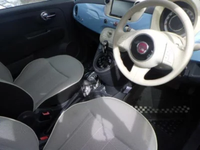 Fiat 500  с аукциона в Японии