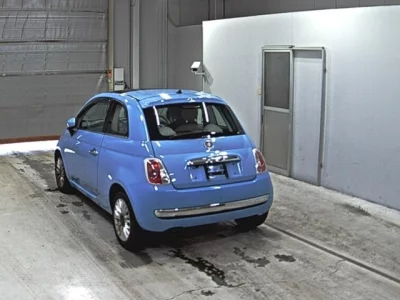 Fiat 500  с аукциона в Японии