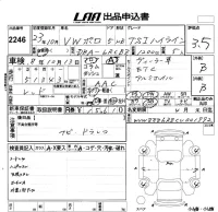 Volkswagen Polo лот № 2246 оценка 3.5  с аукциона в Японии 5