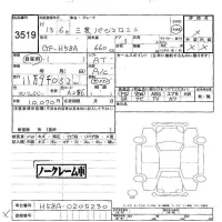 Mitsubishi PAJERO MINI лот № 3519 оценка -  с аукциона в Японии 5