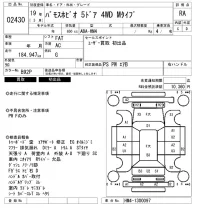 Honda VAMOS лот № 2430 оценка RA  с аукциона в Японии 6