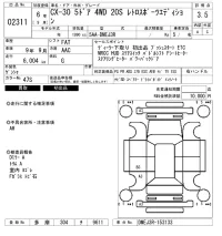 Mazda CX-30 лот № 2311 оценка 3.5  с аукциона в Японии 6