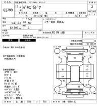 Honda VAMOS лот № 2790 оценка 3  с аукциона в Японии 6