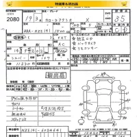 Toyota COROLLA AXIO лот № 2080 оценка 3.5  с аукциона в Японии 8