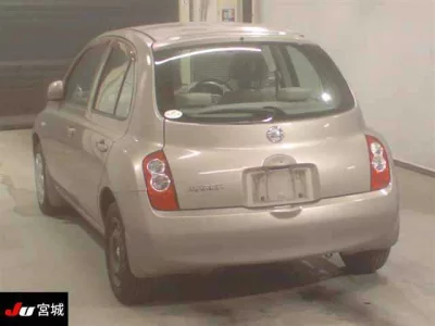 Nissan MARCH  с аукциона в Японии