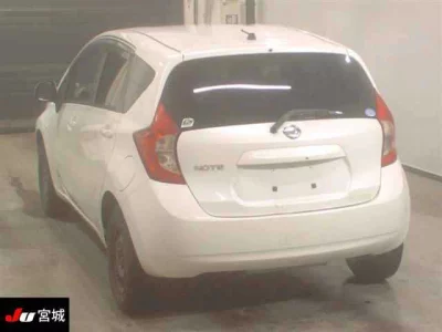 Nissan NOTE  с аукциона в Японии