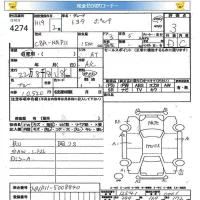 Toyota PORTE лот № 4274 оценка 3  с аукциона в Японии 5