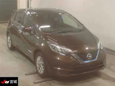 Nissan NOTE  с аукциона в Японии
