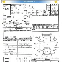 Nissan ROOX лот № 4576 оценка 3.5  с аукциона в Японии 5