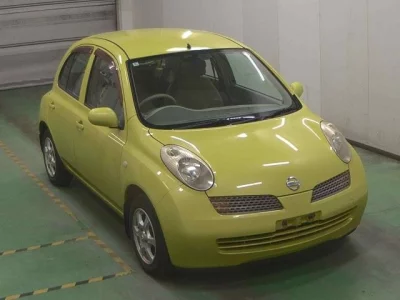 Nissan MARCH  с аукциона в Японии