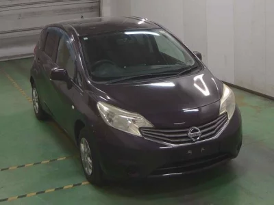 Nissan NOTE  с аукциона в Японии
