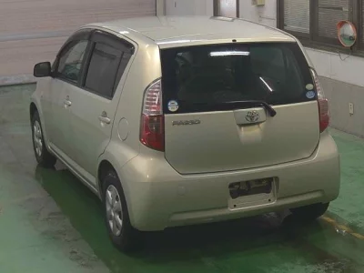 Toyota PASSO  с аукциона в Японии