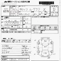 Daihatsu MOVE LATTE лот № 8279 оценка R  с аукциона в Японии 7