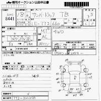Subaru SAMBAR лот № 8441 оценка 3.5  с аукциона в Японии 7