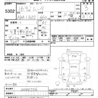 Daihatsu MOVE лот № 5302 оценка 3  с аукциона в Японии 2