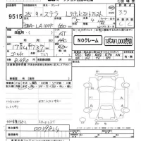 Subaru STELLA лот № 9515 оценка 3.5  с аукциона в Японии 7