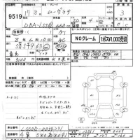 Daihatsu MOVE LATTE лот № 9519 оценка 3  с аукциона в Японии 4