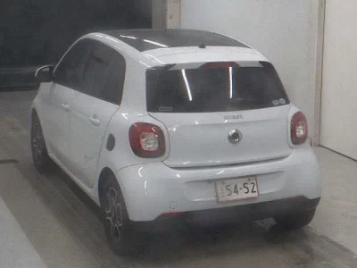 Smart FORFOUR  с аукциона в Японии