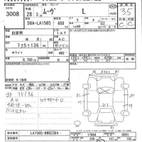 Daihatsu MOVE лот № 3008 оценка 3.5  с аукциона в Японии 8