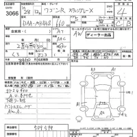 Suzuki WAGON R лот № 3066 оценка 4  с аукциона в Японии 8