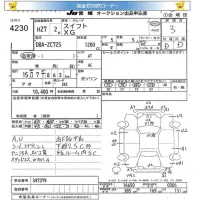 Suzuki SWIFT лот № 4230 оценка 3  с аукциона в Японии 5