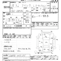 Toyota ISIS лот № 5016 оценка 3.5  с аукциона в Японии 7