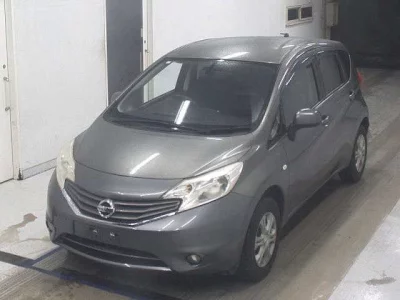 Nissan NOTE  с аукциона в Японии