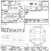Suzuki JIMNY лот № 3043 оценка 3.5  с аукциона в Японии 9