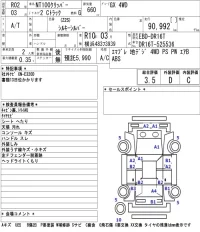 Nissan CLIPPER TRUCK лот № 3027 оценка 3.5  с аукциона в Японии 5