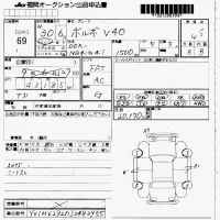 Volvo V40 лот № 69 оценка 4.5  с аукциона в Японии 7