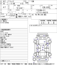 Nissan TIIDA лот № 8542 оценка 3.5  с аукциона в Японии 5