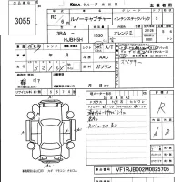 Renault Captur лот № 3055 оценка R  с аукциона в Японии 7