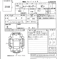 Renault KANGOO лот № 3144 оценка 3.5  с аукциона в Японии 6