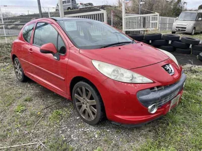 Peugeot 207  с аукциона в Японии