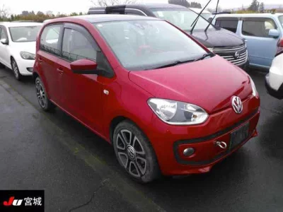 Volkswagen UP  с аукциона в Японии