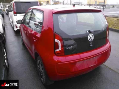 Volkswagen UP  с аукциона в Японии
