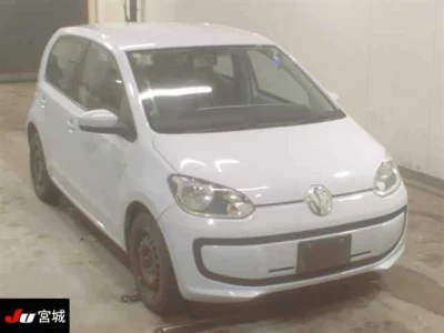 Volkswagen UP  с аукциона в Японии