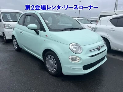 Fiat 500  с аукциона в Японии