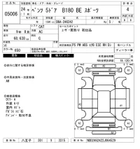 Mercedes-Benz B CLASS лот № 5006 оценка 4  с аукциона в Японии 6