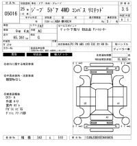 Chrysler JEEP COMPASS лот № 5016 оценка 3.5  с аукциона в Японии 6