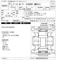 Mercedes-Benz C CLASS лот № 5029 оценка 4.5  с аукциона в Японии 6