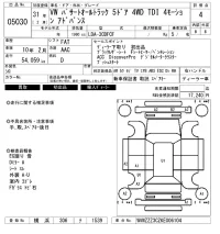 Volkswagen PSSAT ALLTRACK лот № 5030 оценка 4  с аукциона в Японии 6