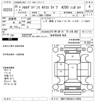Mercedes-Benz A CLASS лот № 2233 оценка 4  с аукциона в Японии 6