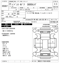 Mercedes-Benz S CLASS лот № 5087 оценка 3.5  с аукциона в Японии 6