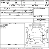 Nissan MOCO лот № 4083 оценка R  с аукциона в Японии 2