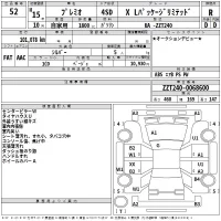 Toyota PREMIO лот № 52 оценка R  с аукциона в Японии 2