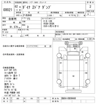Toyota DYNA лот № 21 оценка 2  с аукциона в Японии 10