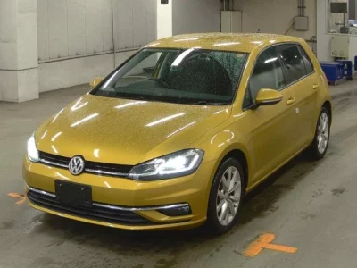 Volkswagen Golf  с аукциона в Японии