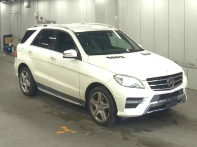 Mercedes-Benz ML CLASS  с аукциона в Японии